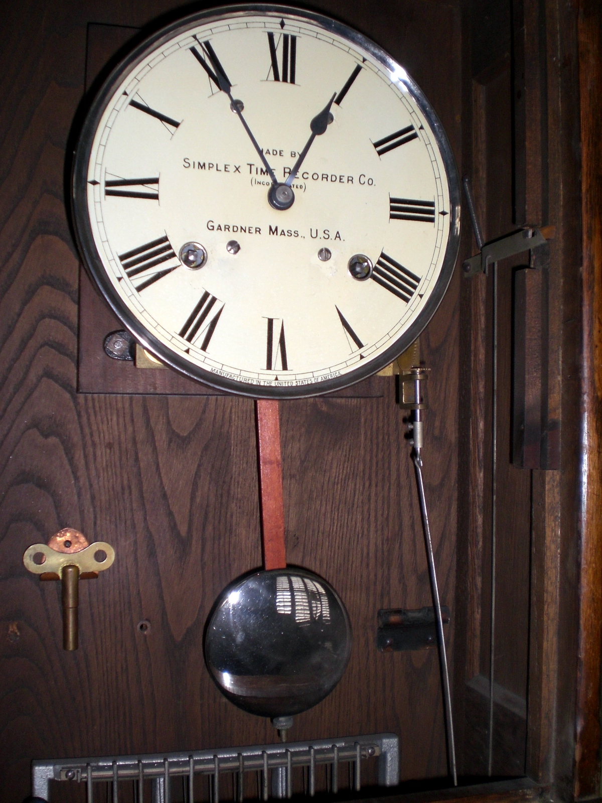 Simplex Watchman's Clock